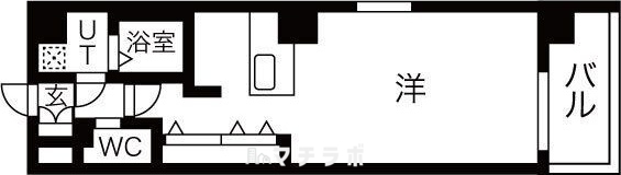 名古屋市西区花の木のマンションの間取り