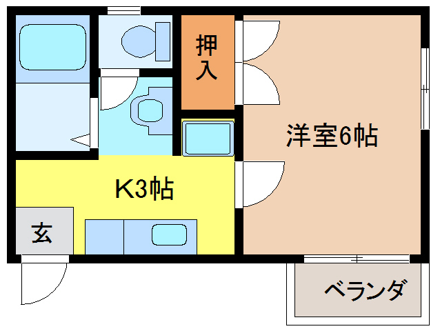 メゾンサングリアの間取り