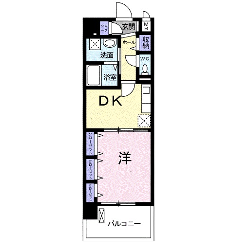 さいたま市緑区大字下野田のマンションの間取り