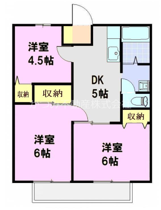 アーバンヒル朝霞１号館の間取り