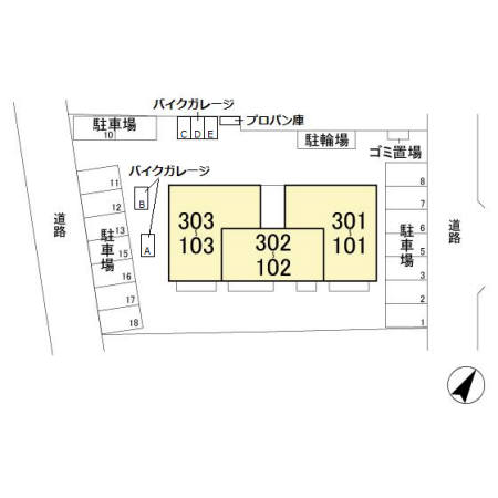 【市原市姉崎西のアパートのその他】