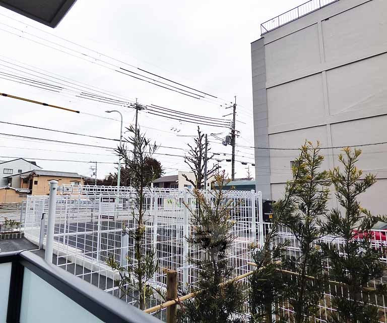 【京都市右京区太秦安井小山町のマンションの眺望】