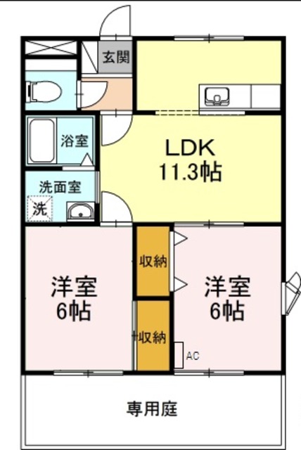 【ディスカバリー柿田IIの間取り】