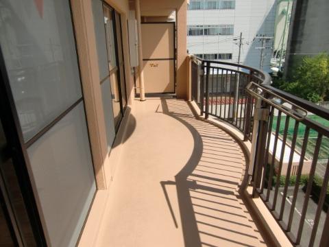 マウントビュー西田中　バルコニー　ベランダ