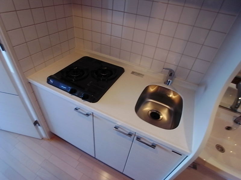 キッチン　システムキッチン（ガス2口コンロ）