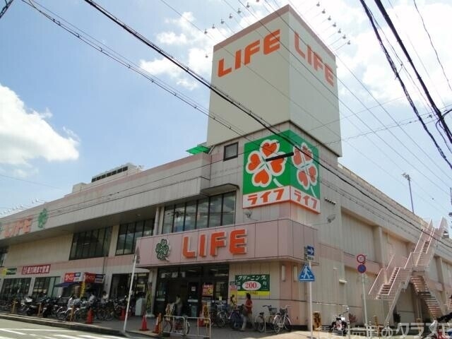 スーパー　ライフ太秦店（スーパー）まで808m