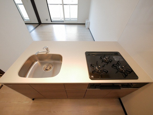 キッチン　コンロ購入不要のシステムキッチン♪