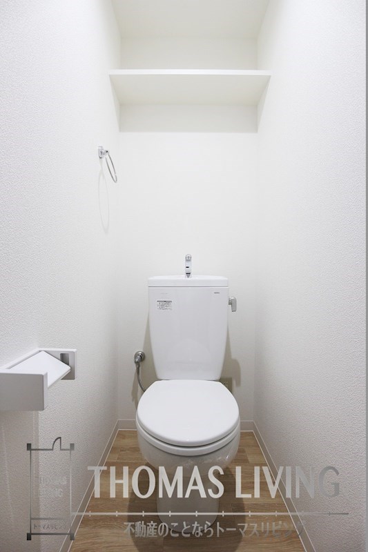 トイレ　清潔感のあるトイレです。