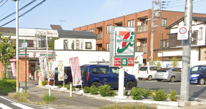 コンビニ　セブンイレブン 市川塩焼店（コンビニ）まで713m