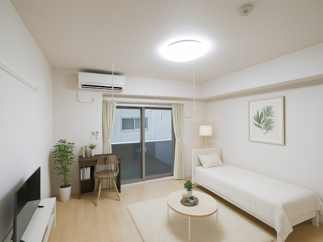 居室・リビング　CGで家具等を配置したもので家具等は含まれません