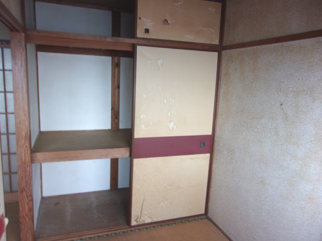 収納　収納のためのスペースです