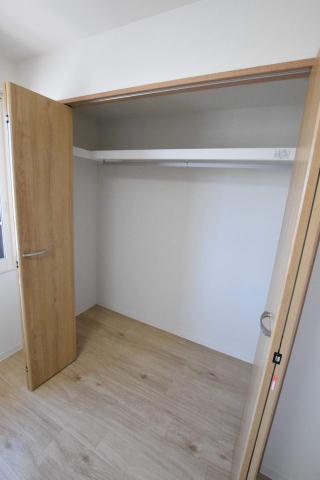 収納　衣類の収納に便利なクローゼットが付いています！