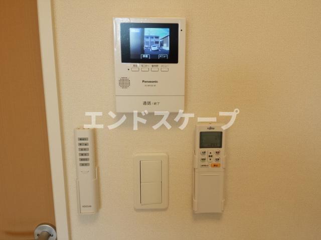 セキュリティ　カメラ付インターホン 高崎、前橋のお部屋探しはエンドスケープ