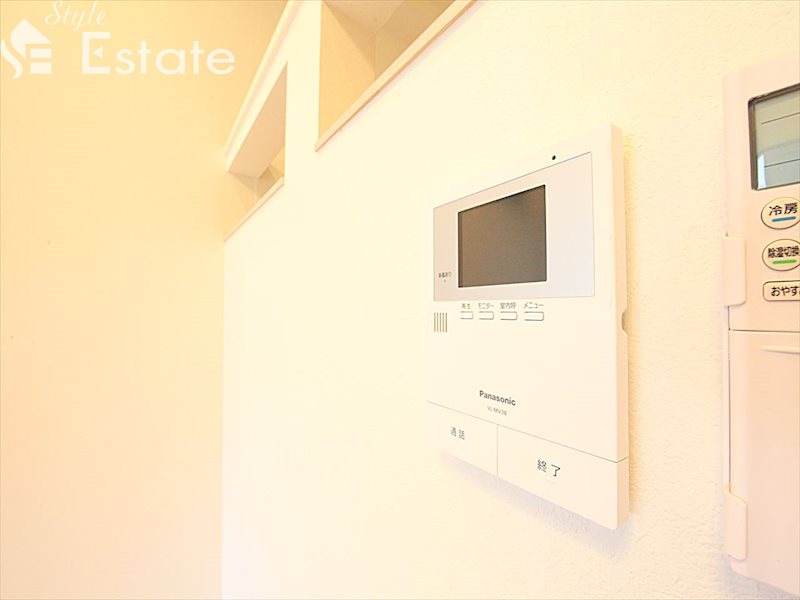 セキュリティ　モニター付きインターホン