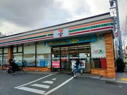 コンビニ　セブン-イレブン 豊中千成町店（コンビニ）まで42m