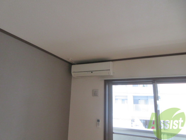 その他設備　エアコンが入居時から付いてるので暑い夏でも快適です。