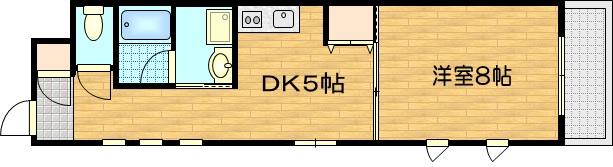 ラングハイツの間取り写真