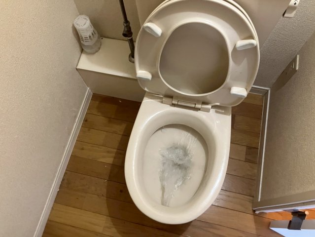 トイレ　退去前につき、前回募集時のお写真です。