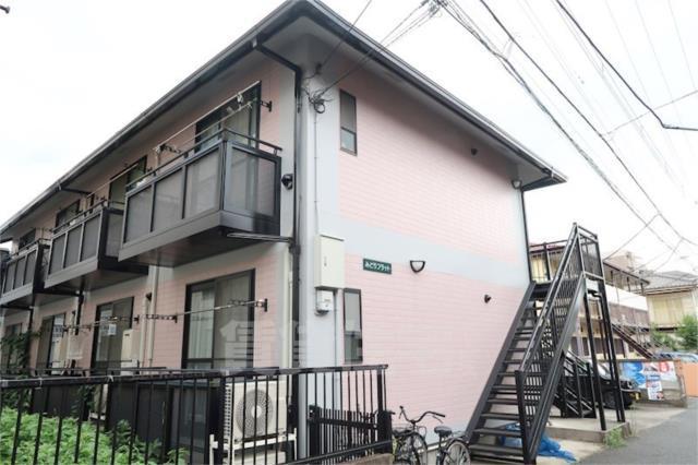 みどりフラットB棟の外観写真