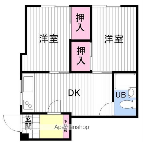 RS元町の間取り写真