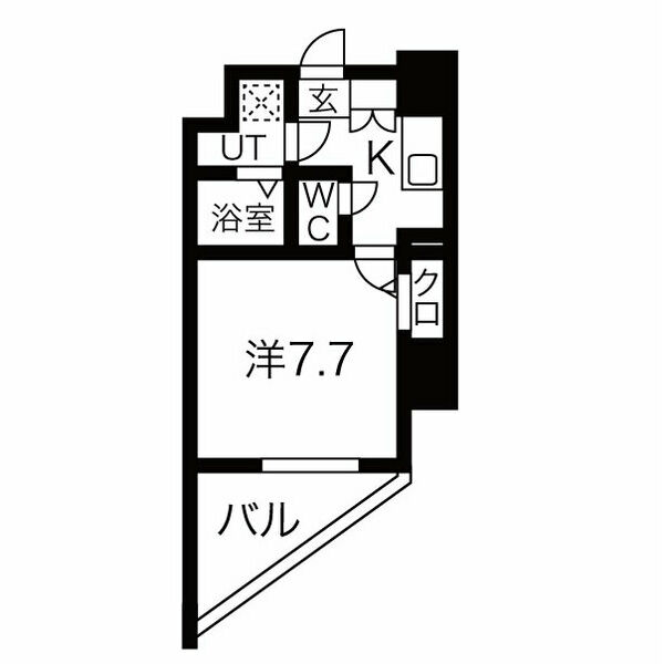 エスリード泉プレステージの間取り写真