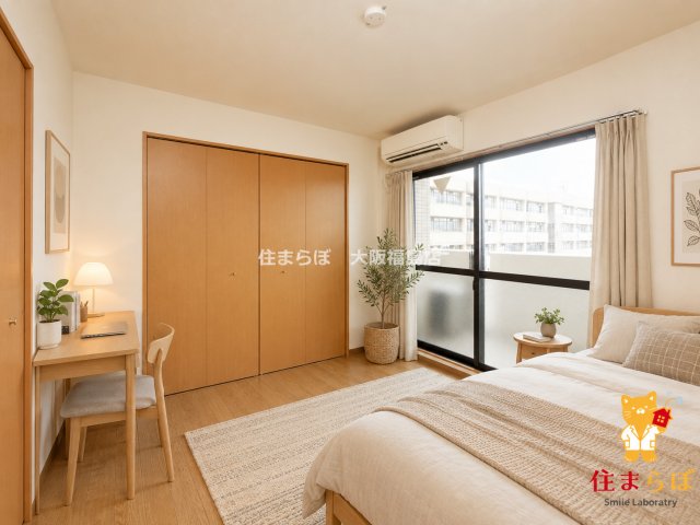 ＪＲ大阪環状線 弁天町駅 徒歩5分 11階建 築23年の居間写真
