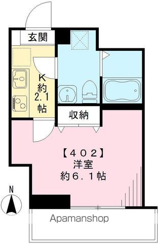 pinvillage大井町の間取り写真