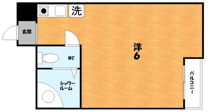 ほーむ21新之栄の間取り写真