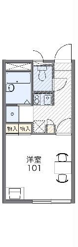 レオパレスイーグルIIの間取り