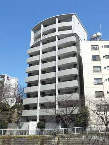 品川区北品川のマンションの建物外観