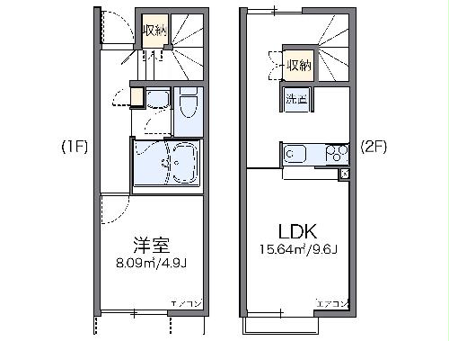 レオネクストオアシスの間取り