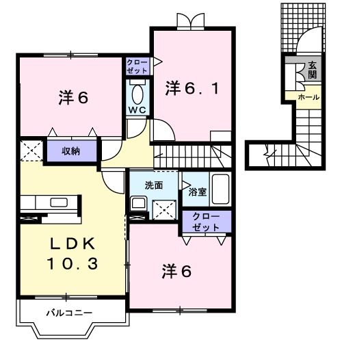 アルモニーIIの間取り