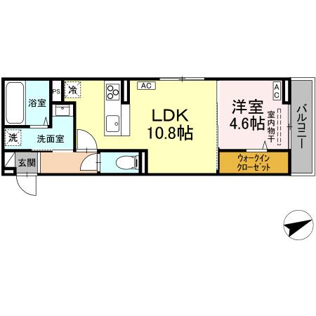 D-residence川口Aの間取り