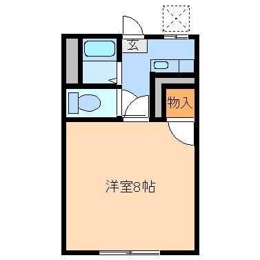 松阪市久保町のマンションの間取り