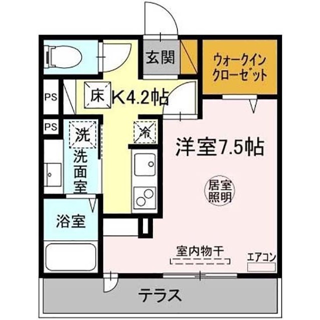 グランセレスタＡの間取り