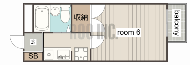 ノーブル青山Iの間取り