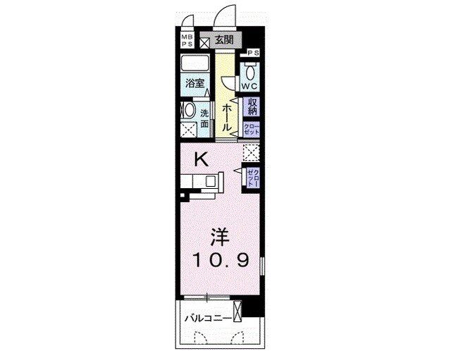 Ｓｏｌ　Ｌｅｖａｎｔｅ　国府の間取り