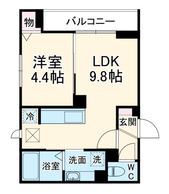 【ファンウェーブ湘南藤沢の間取り】