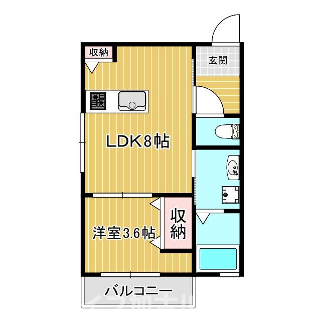 La maison du bonheur IIの間取り