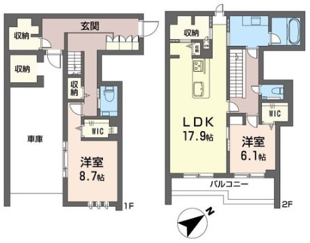 プライムレジデンス幕張の間取り