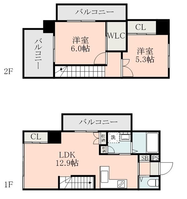 ＬＡＮＤＭＡＲＫ　ＮＩＳＨＩＤＡ　ＨＯＮＤＯＲＩの間取り