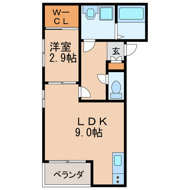 Regalesut AKII16名城公園の間取り