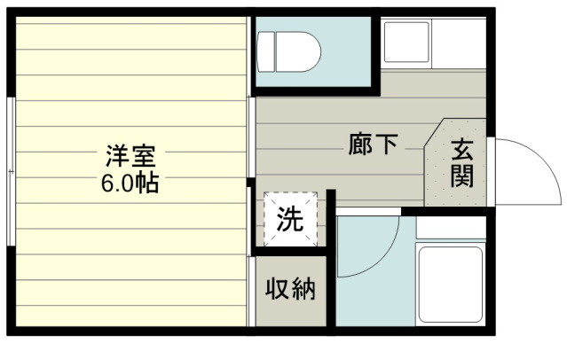 【国際ハイツの間取り】