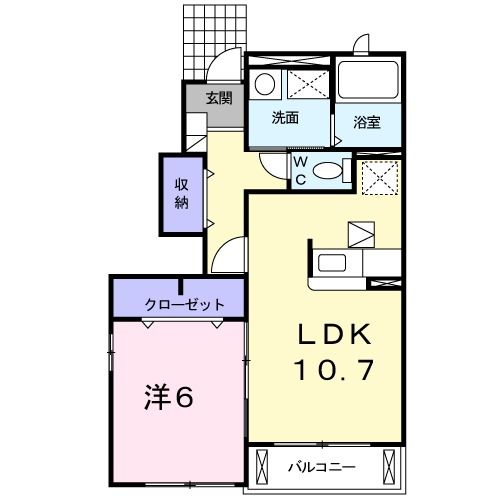 グリーンリーフIの間取り