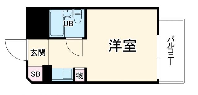 ロータリーライフ石川町の間取り