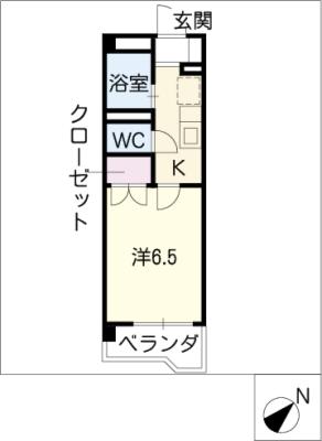 メゾン稲葉　Ａ棟の間取り