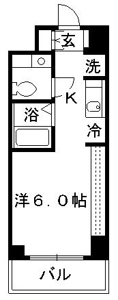 さいたま市大宮区宮町のマンションの間取り