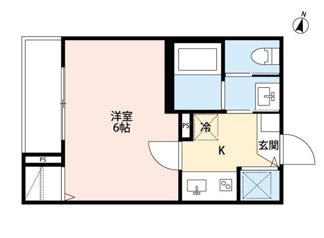 つばめハウス市川の間取り