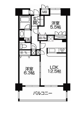 ウィンベル我孫子の間取り