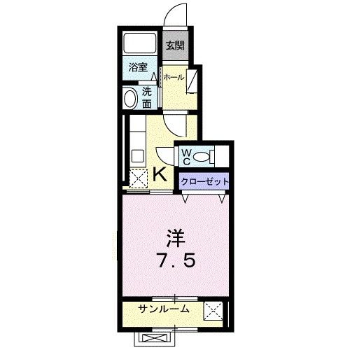 サリチェ八丁道の間取り